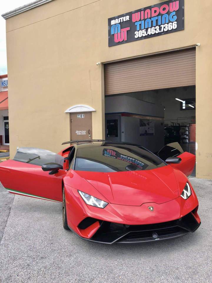 Car window tinting specialists Doral